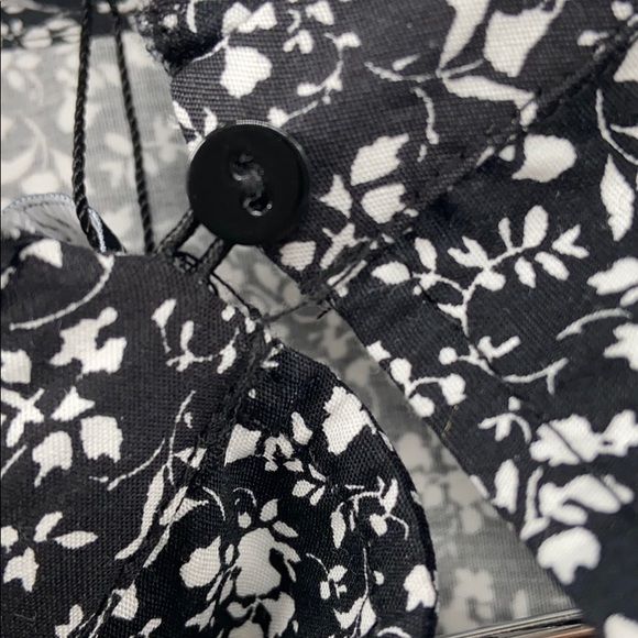 Zara high colored floral poplin dress - Picture 15 of 16